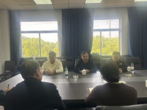 南昌縣小藍經開區黨工委委員、管委會副主任吳志強一行領導蒞臨江西制藥      考察調研